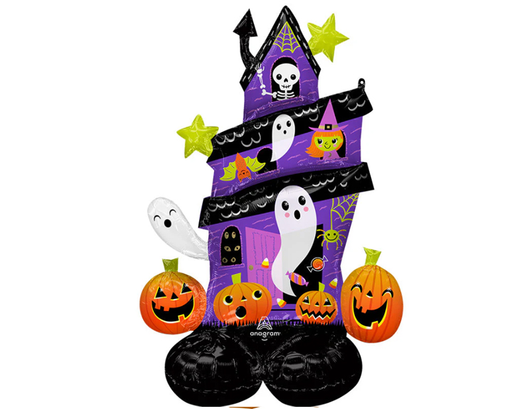 Haunted House Halloween Airloonz Decoration Balloon Set